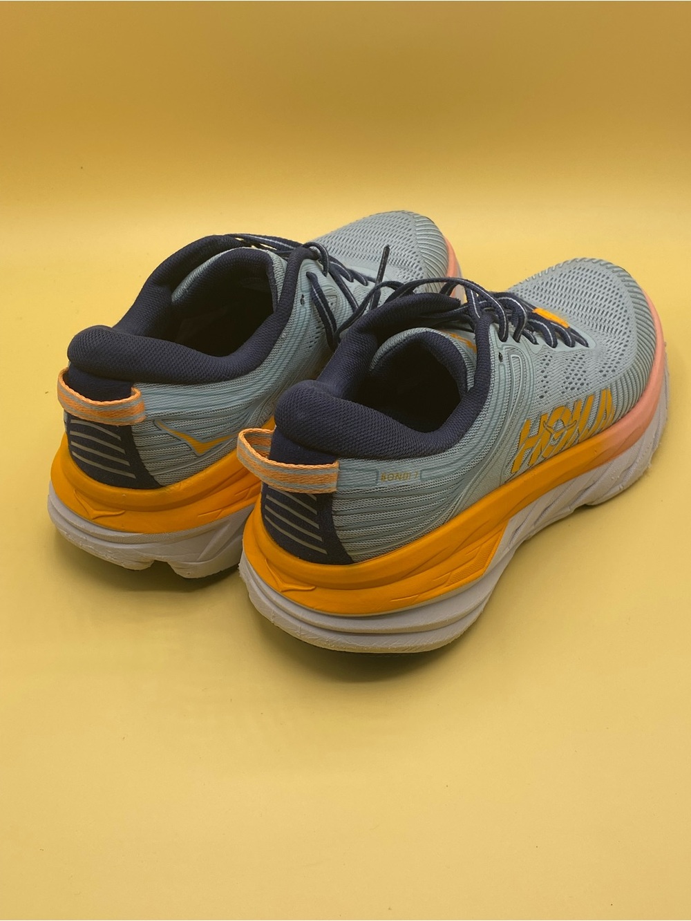 Hoka One One Bondi 7 Blue Haze/Black Iris - Picture 2 of 4